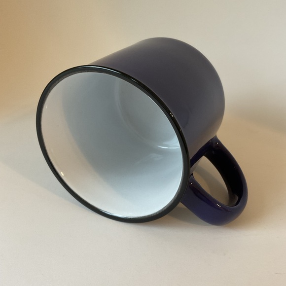 Be Still and Know Blue Ceramic Camp-style Coffee Mug - Psalm 46:10 - Picture 9 of 13